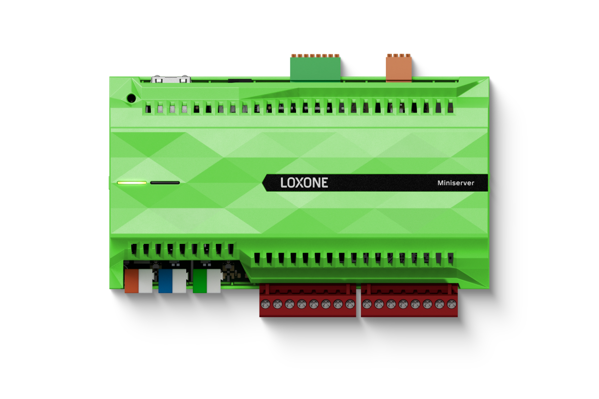Loxone Miniserver, lokale Steuerzentrale der Gebäudeautomation